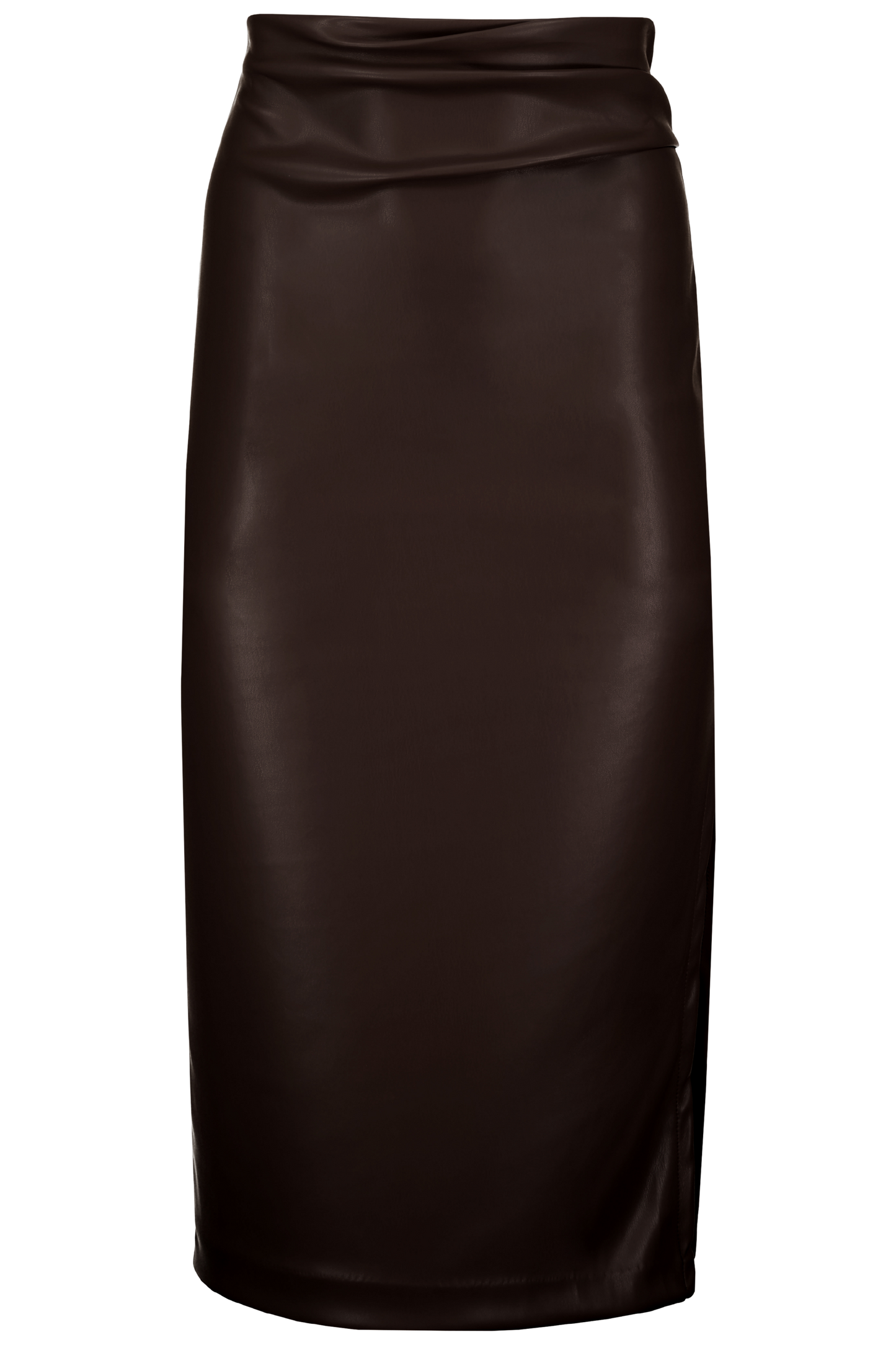 COLETTE SIDE RUCHED MIDI SKIRT