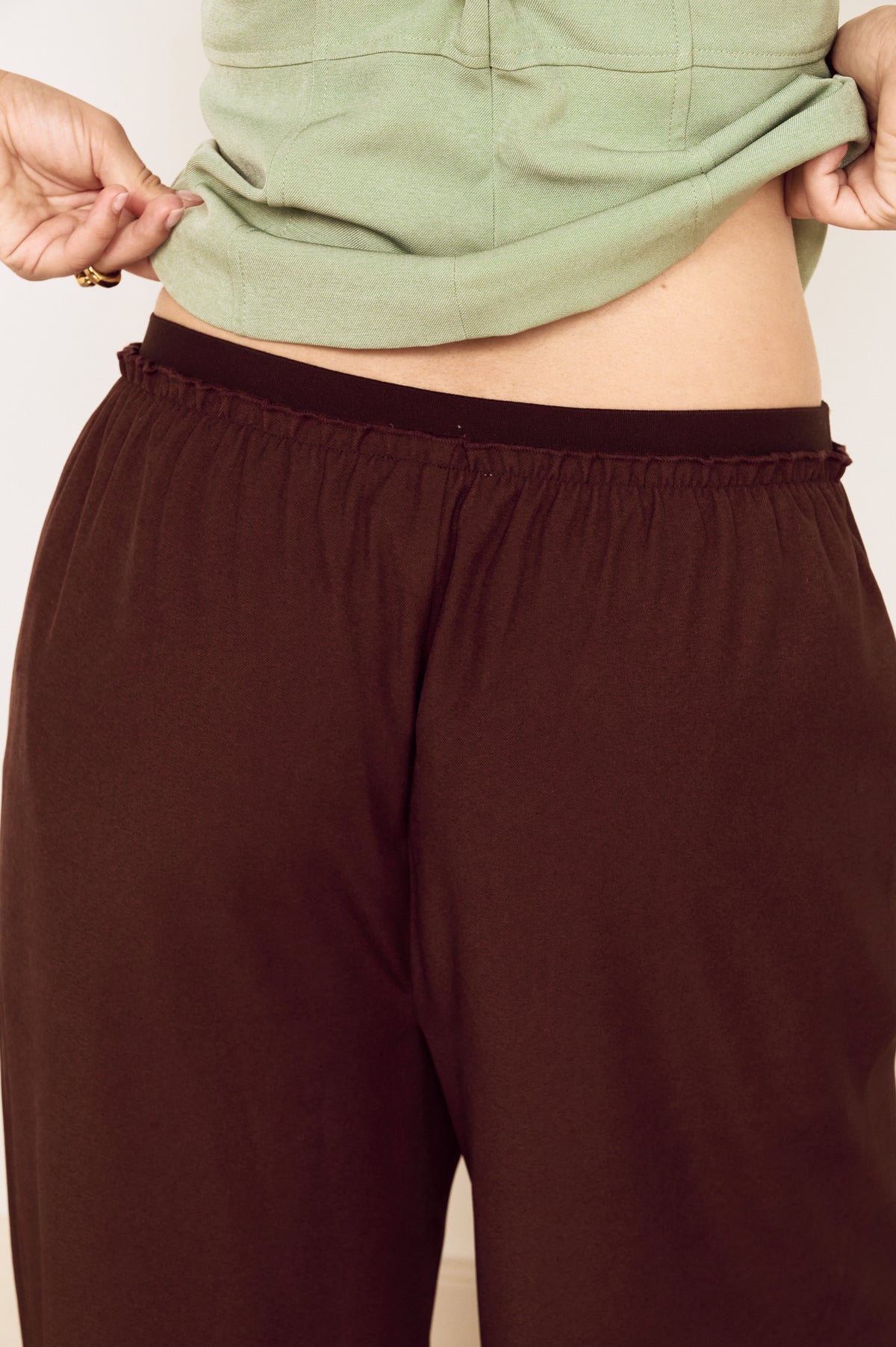 MIRA ELASTIC WAIST PANTS