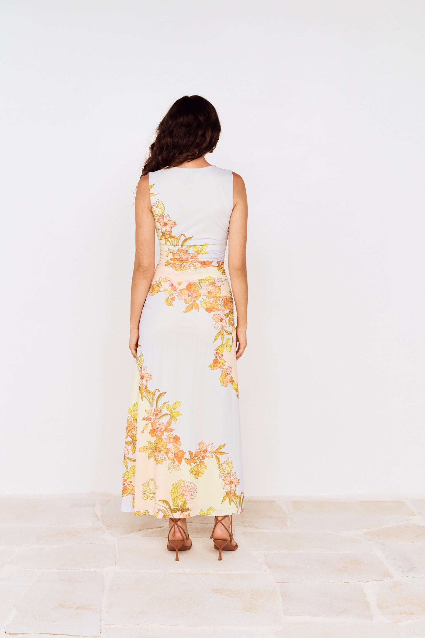 FIORE MESH MIDI DRESS