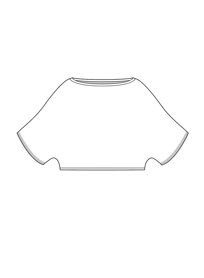 Off the Shoulder Batwing Dolman