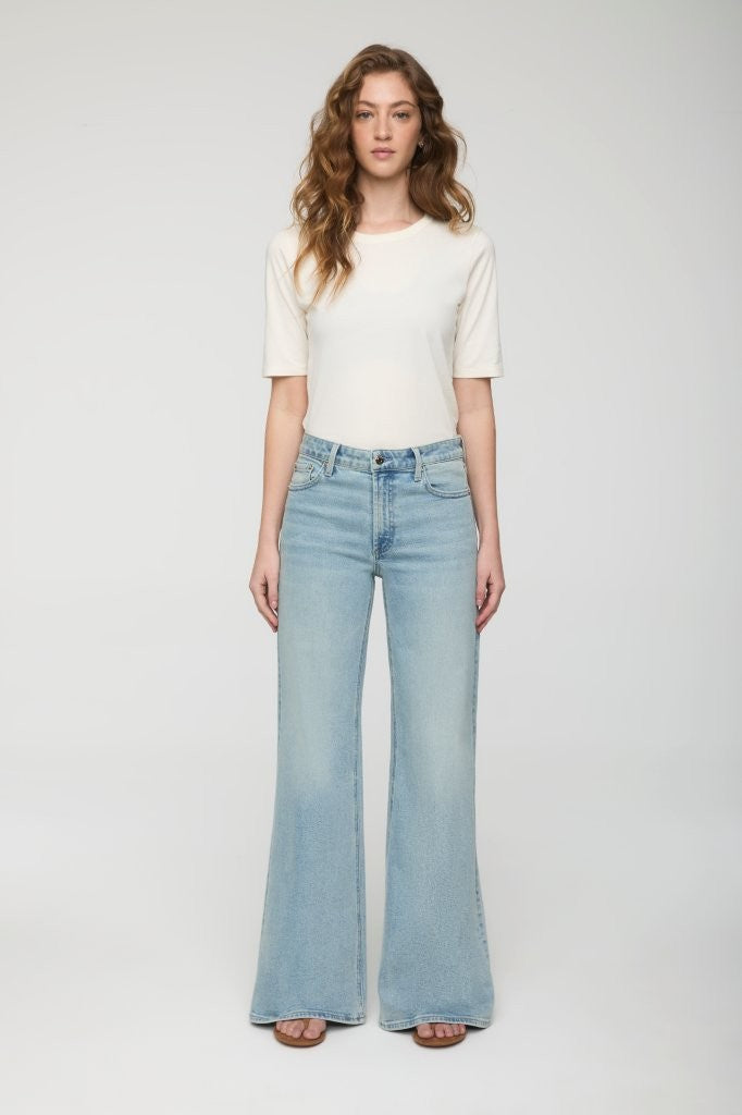 VIVIAN MID RISE WIDE LEG