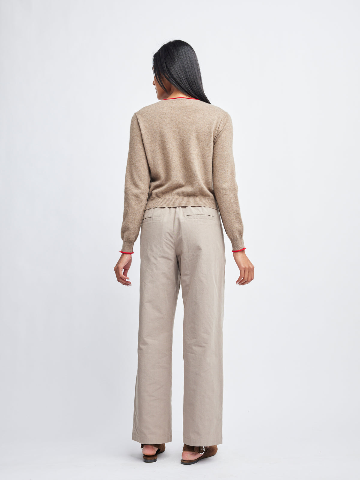 Willow Crew Shrunken Cashmere Sweater