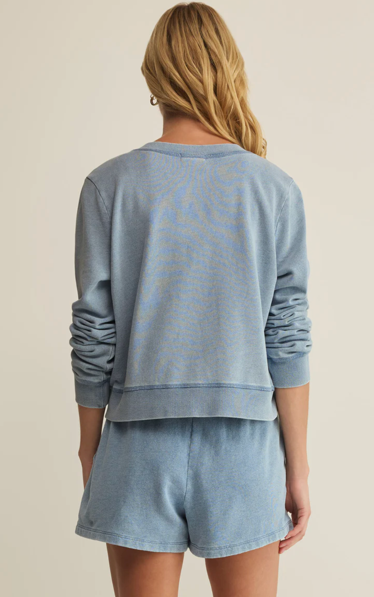 DAILY KNIT DENIM CARDIGAN
