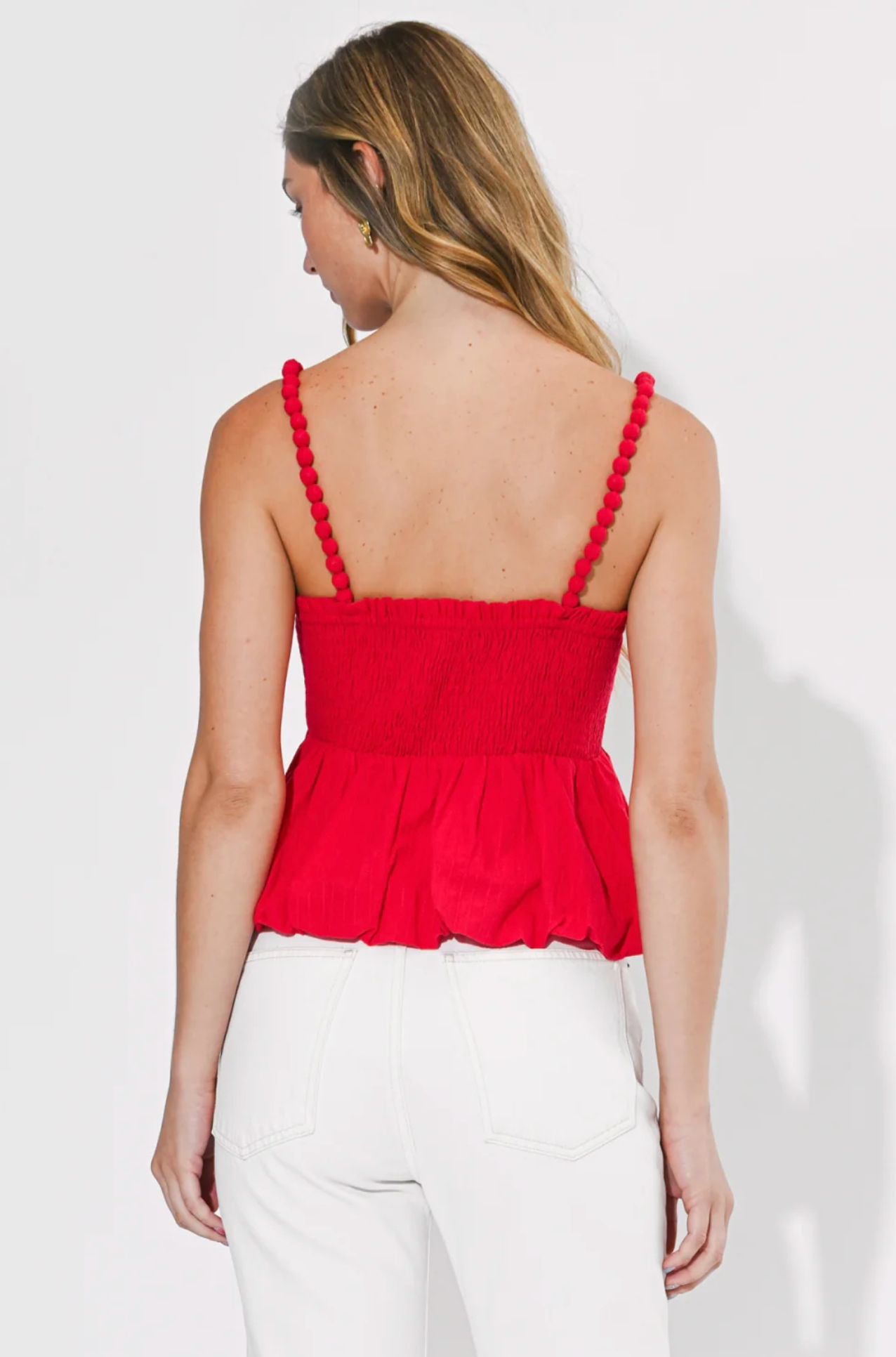 HOLLY BUBBLE BABY DOLL TOP