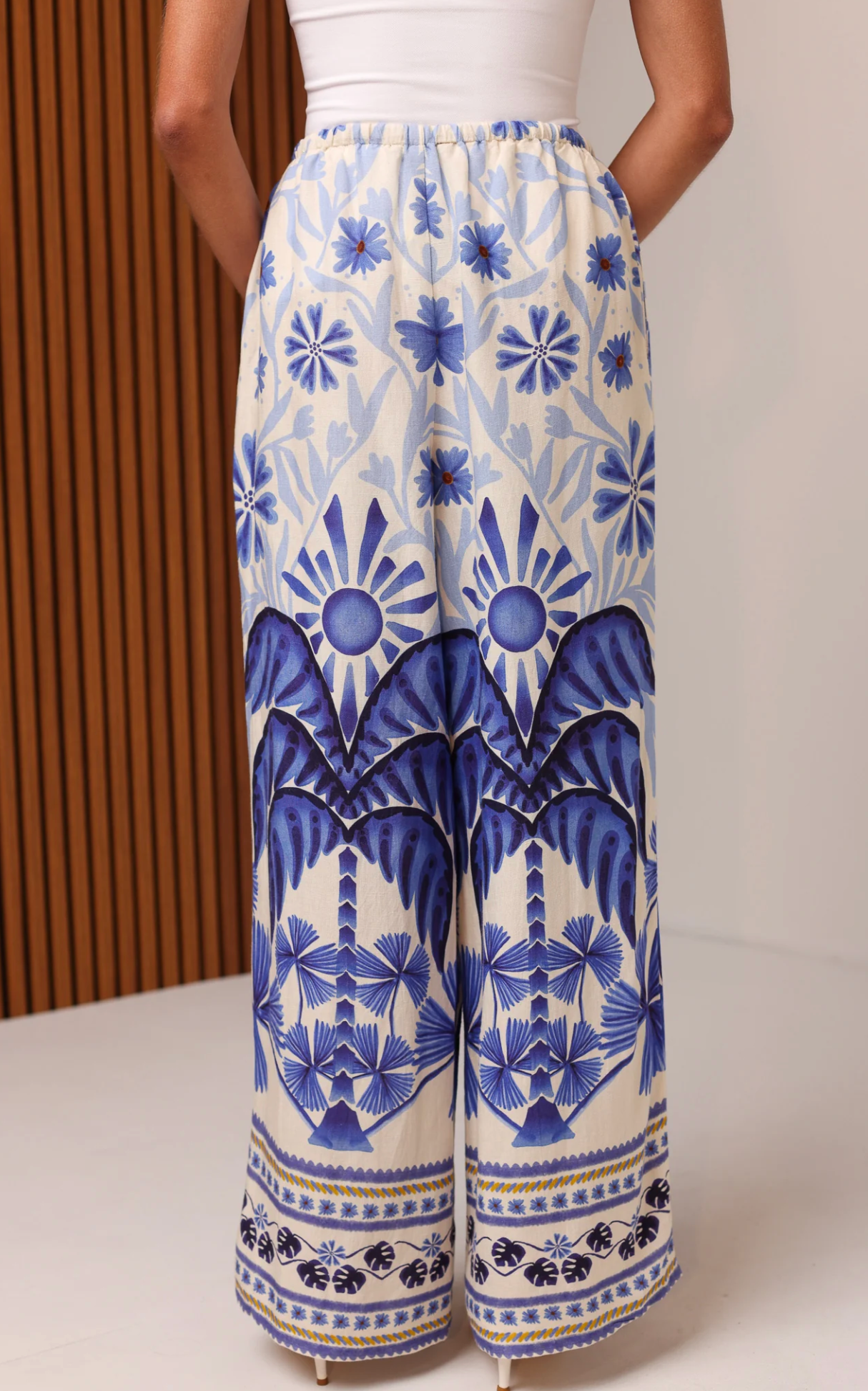 BEADED BEACH PANT