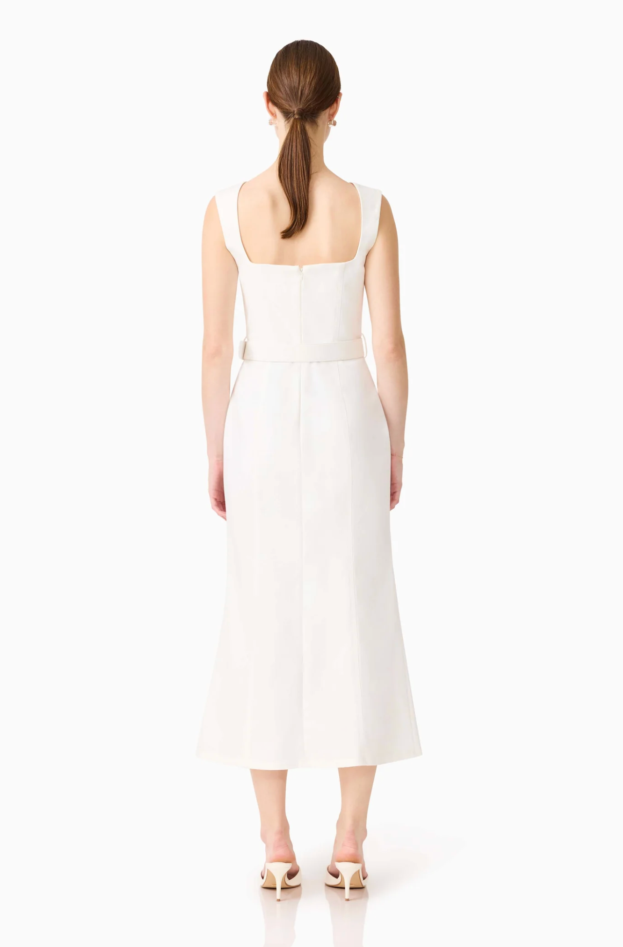 NYDIA FIT & FLARE MAXI DRESS
