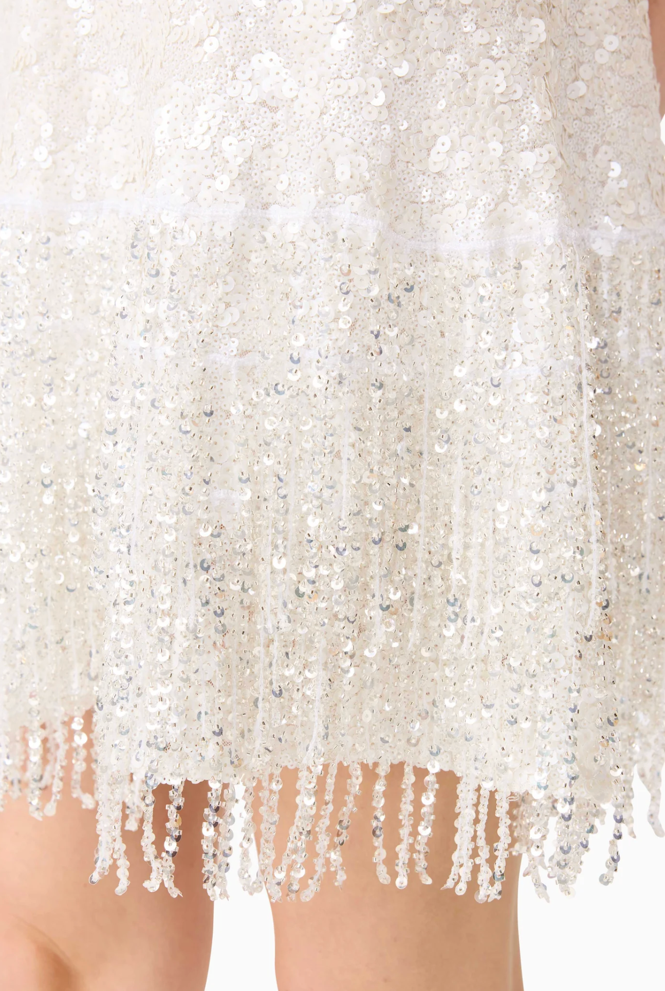 ALESSIA EMBELLISHED SHIFT MINI DRESS