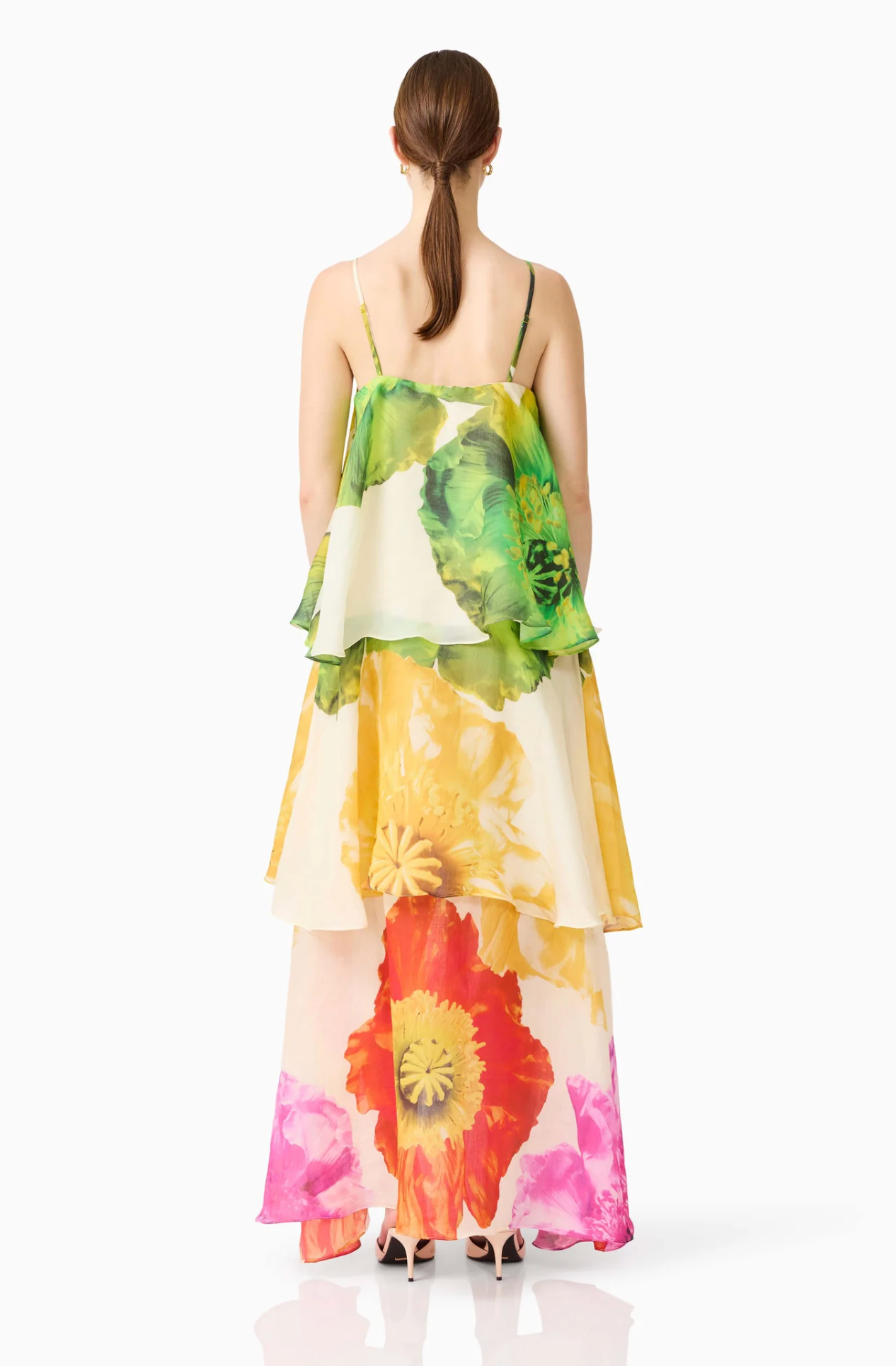 LILIA TIERED GOWN
