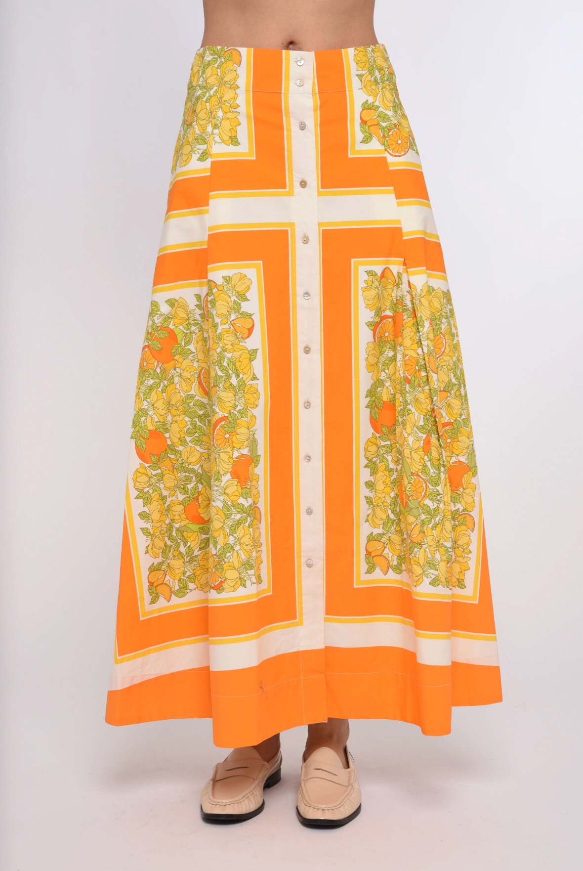 BERRI MIDI SKIRT