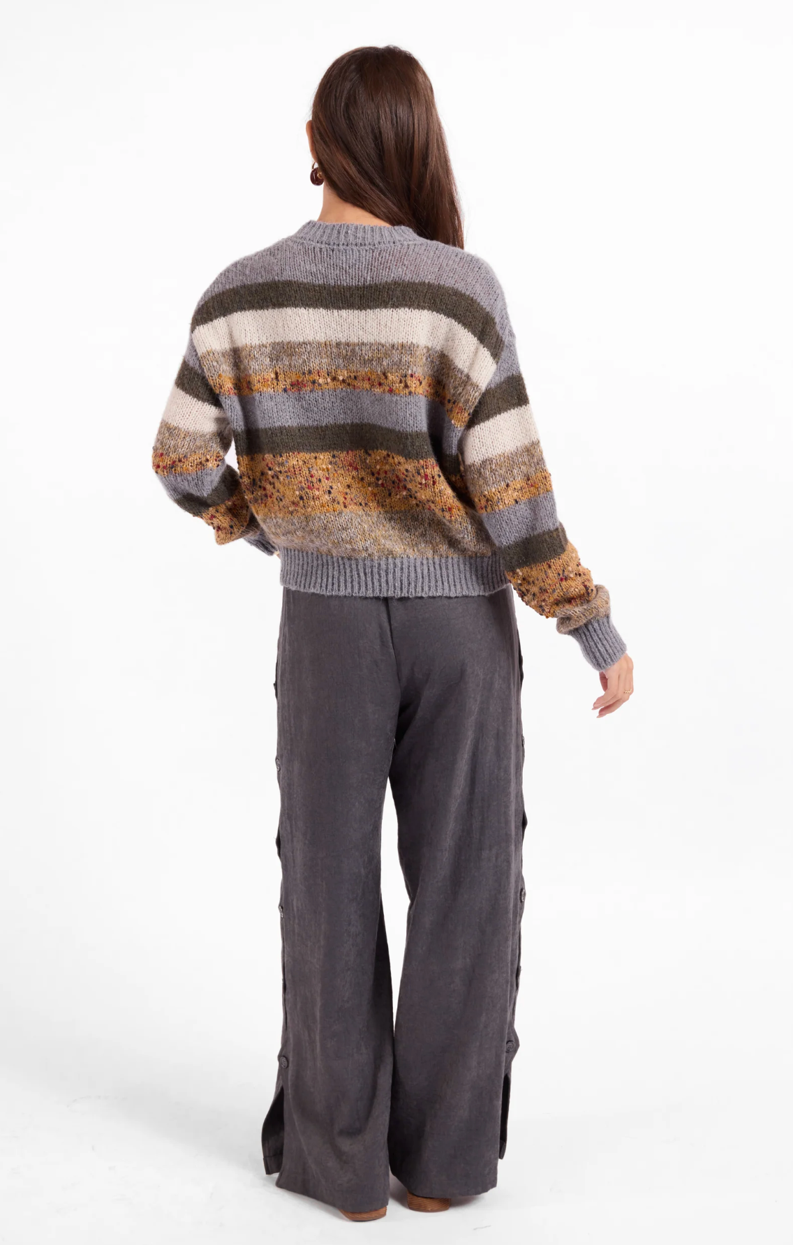 DAFFODIL STRIPE SWEATER
