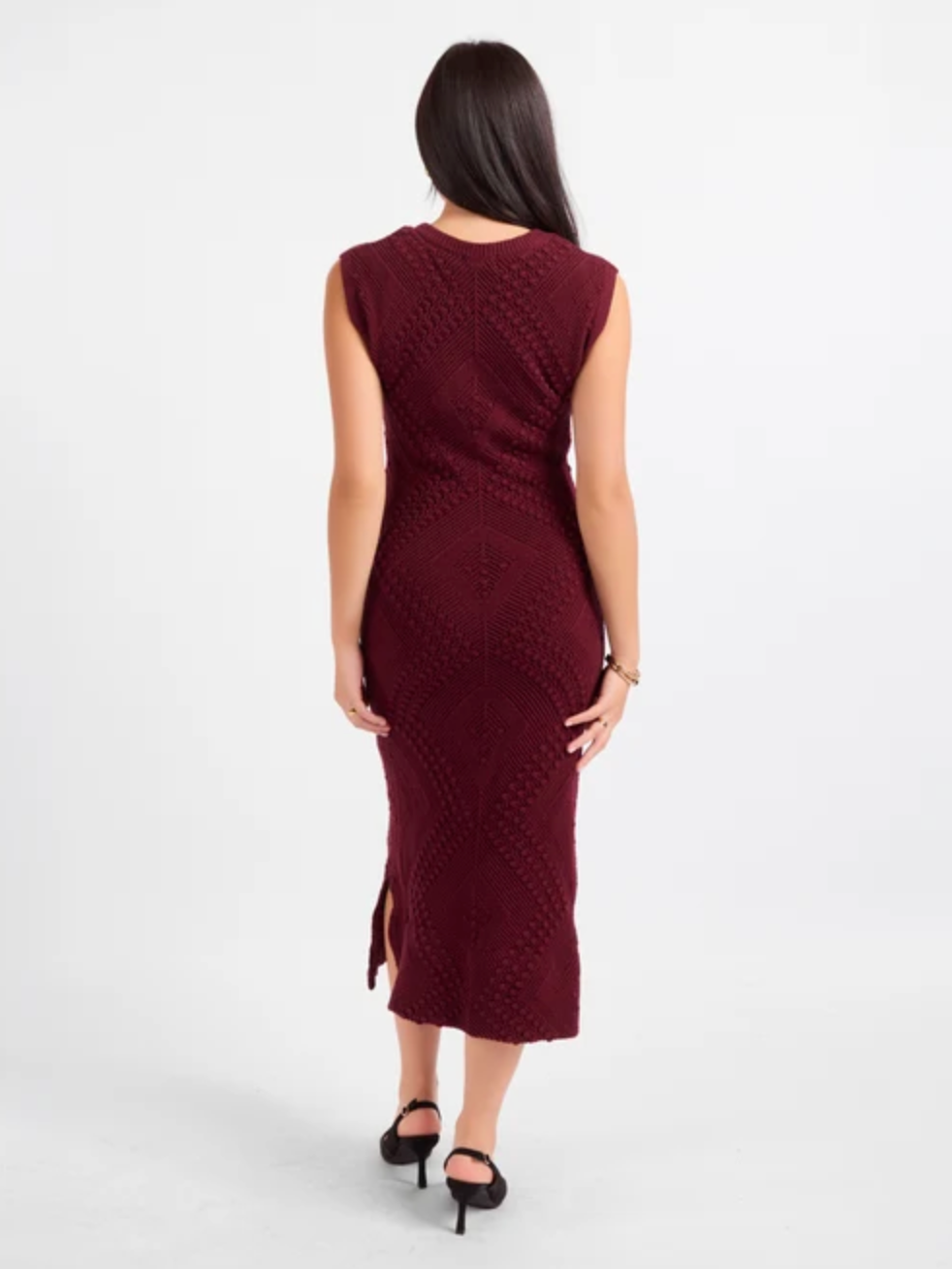 WANDERING INTRICATE KNIT DRESS