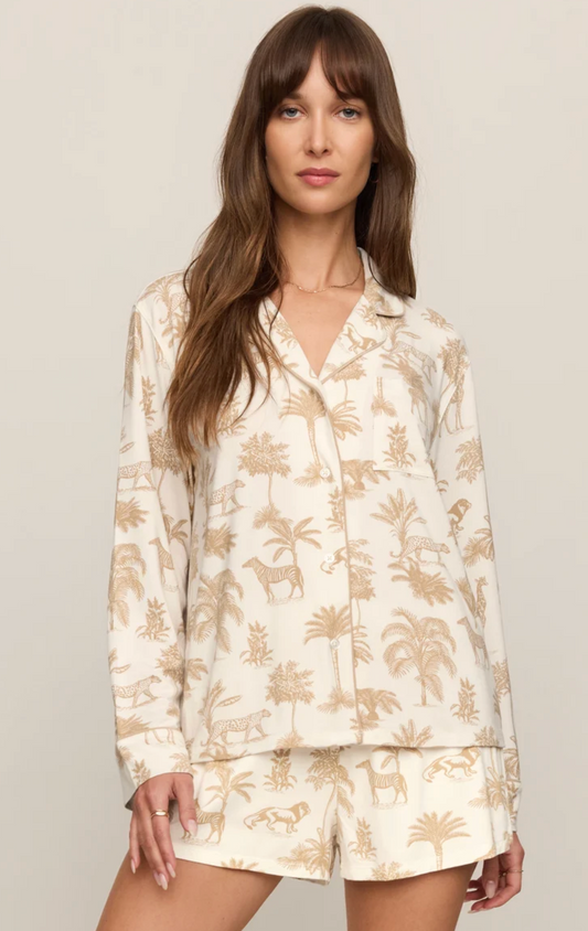 SAFARI PJ LONG SLEEVE TOP