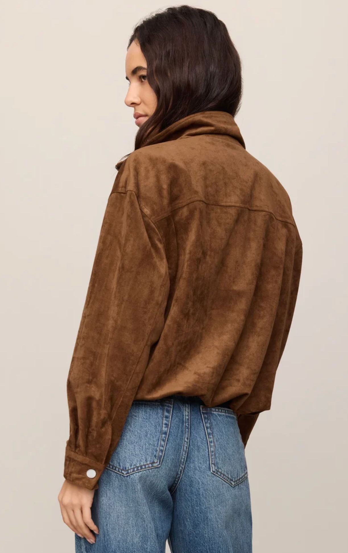 CORIN BUBBLE HEM JACKET