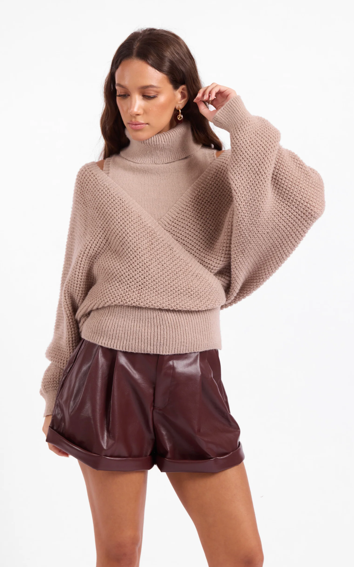 TEAGAN TWO PIECE SWEATER