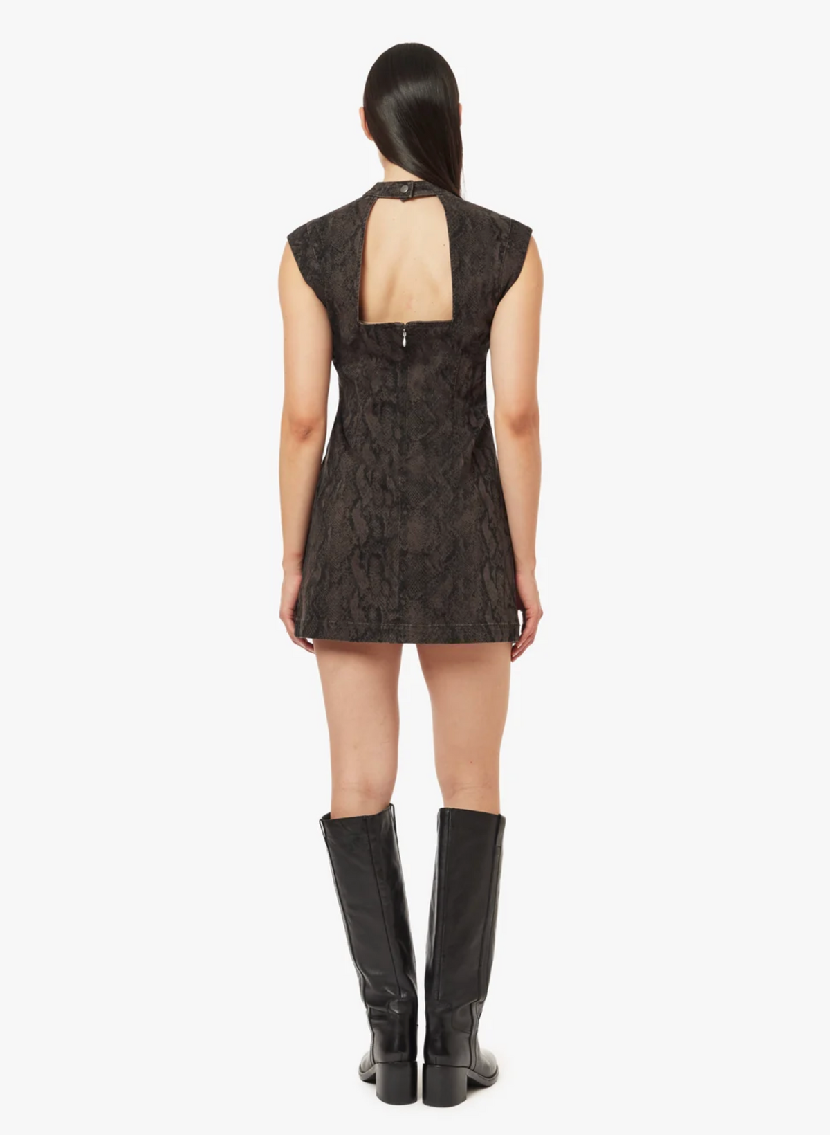 STRUCTURED MINI DRESS