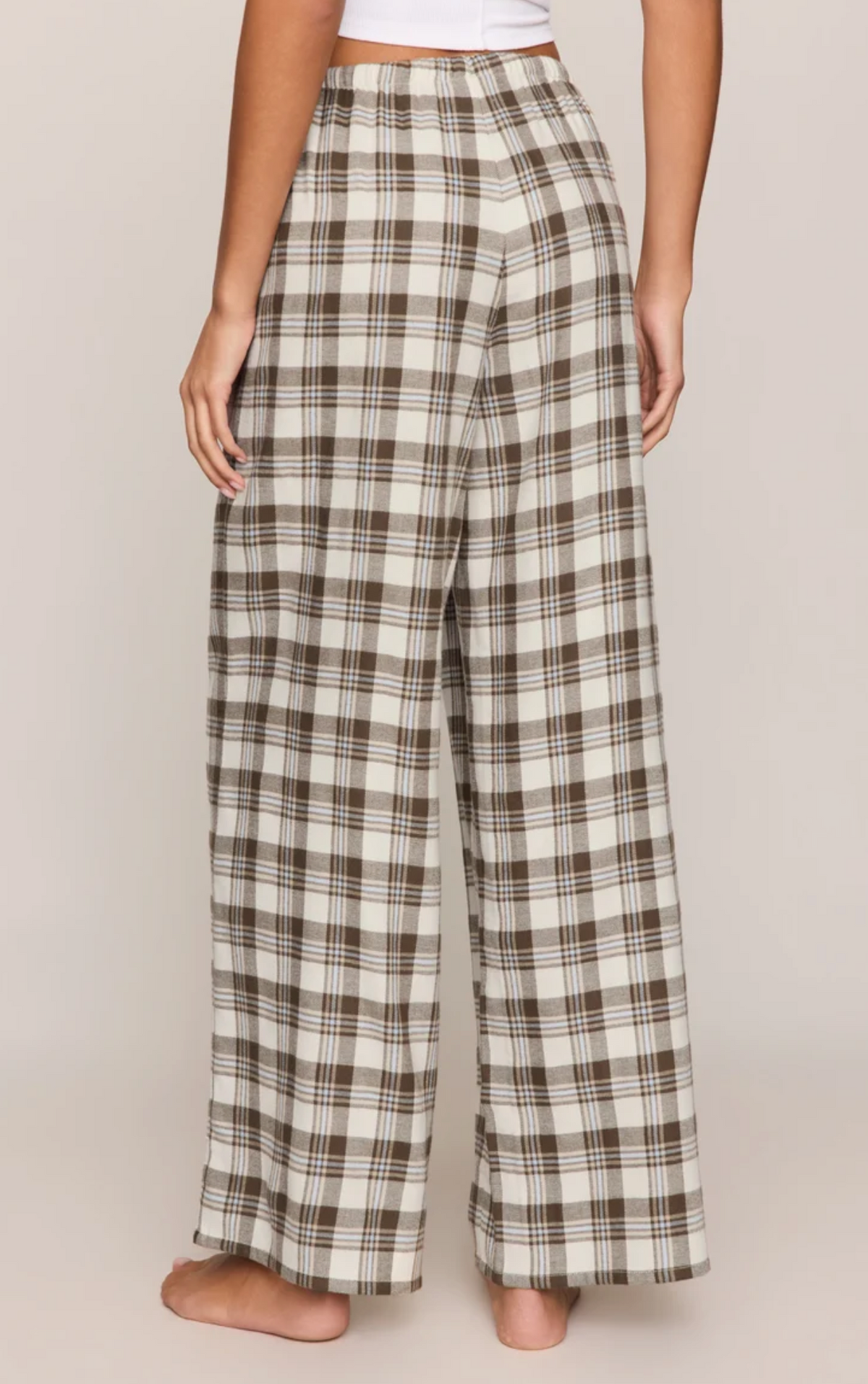 BETTER OFF PLAID FLANNEL PANT