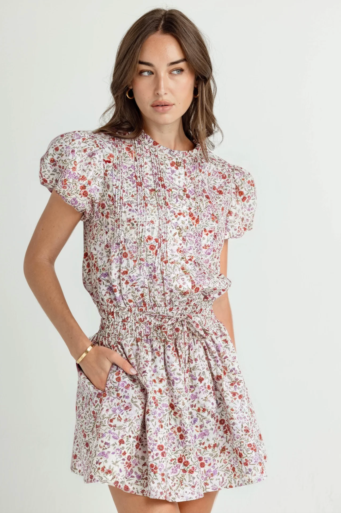 DAMSON GARDEN POPPY DRESS