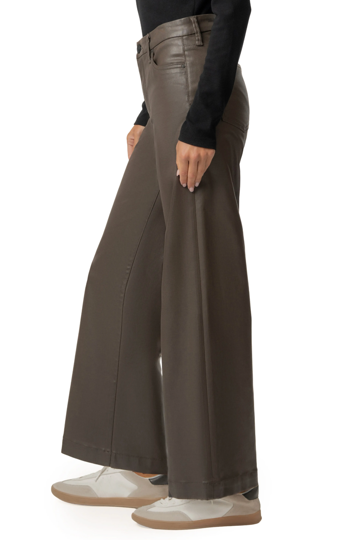 MEG HIGH RISE FAB AB WIDE LEG