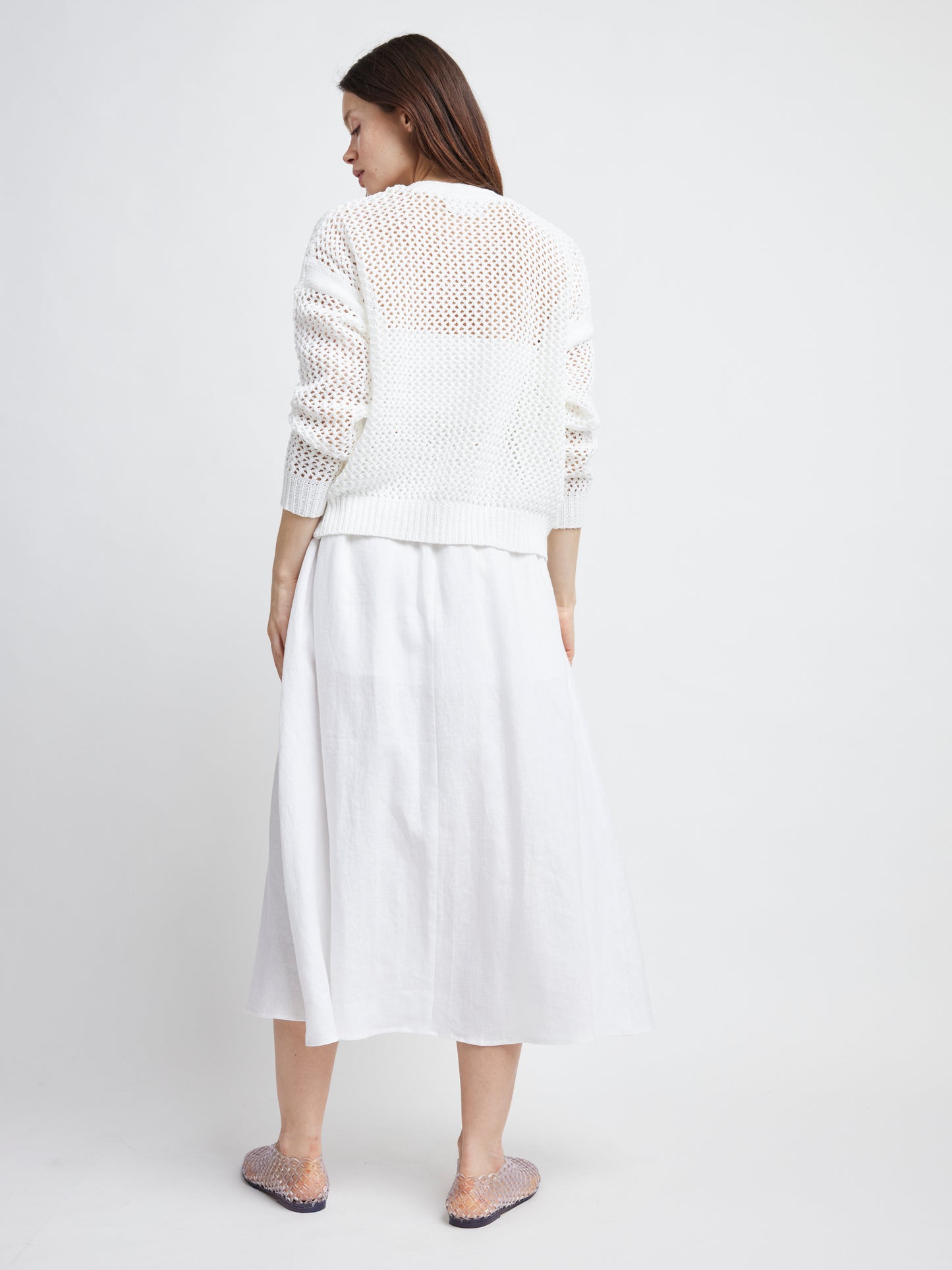 Maggie Fishnet Cardigan