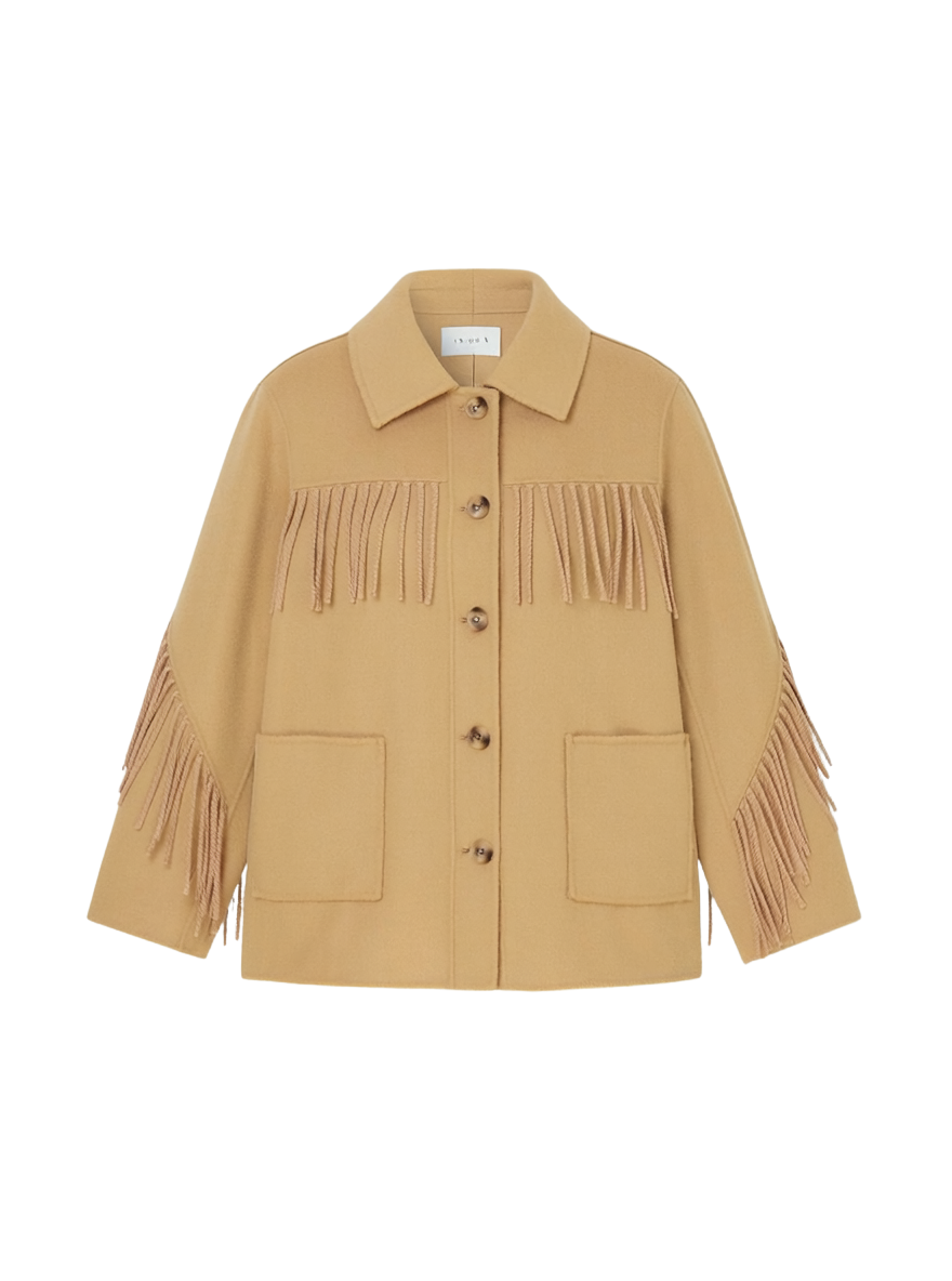 WESTERN FRINGE CASHMERE JACKET