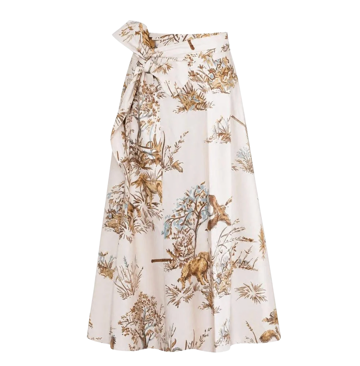 MAPLE FIELD & FEATHER© BRADY WRAP MAXI SKIRT