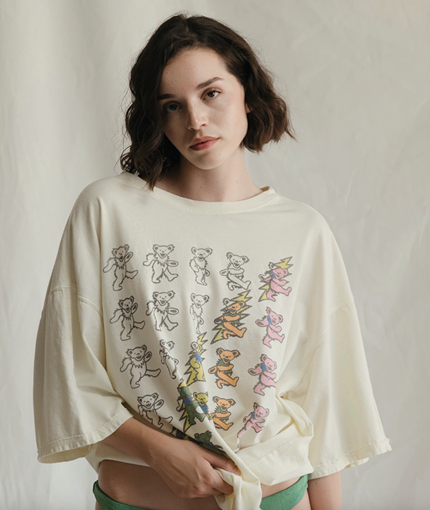 GRATEFUL DEAD PRISM BEARS OVERSIZED TEE