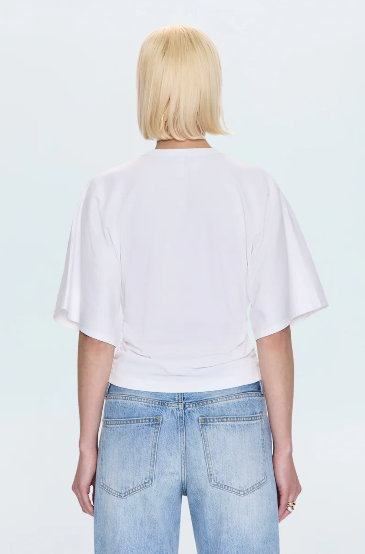 VERONICA KIMONO SLEEVE FITTED TEE