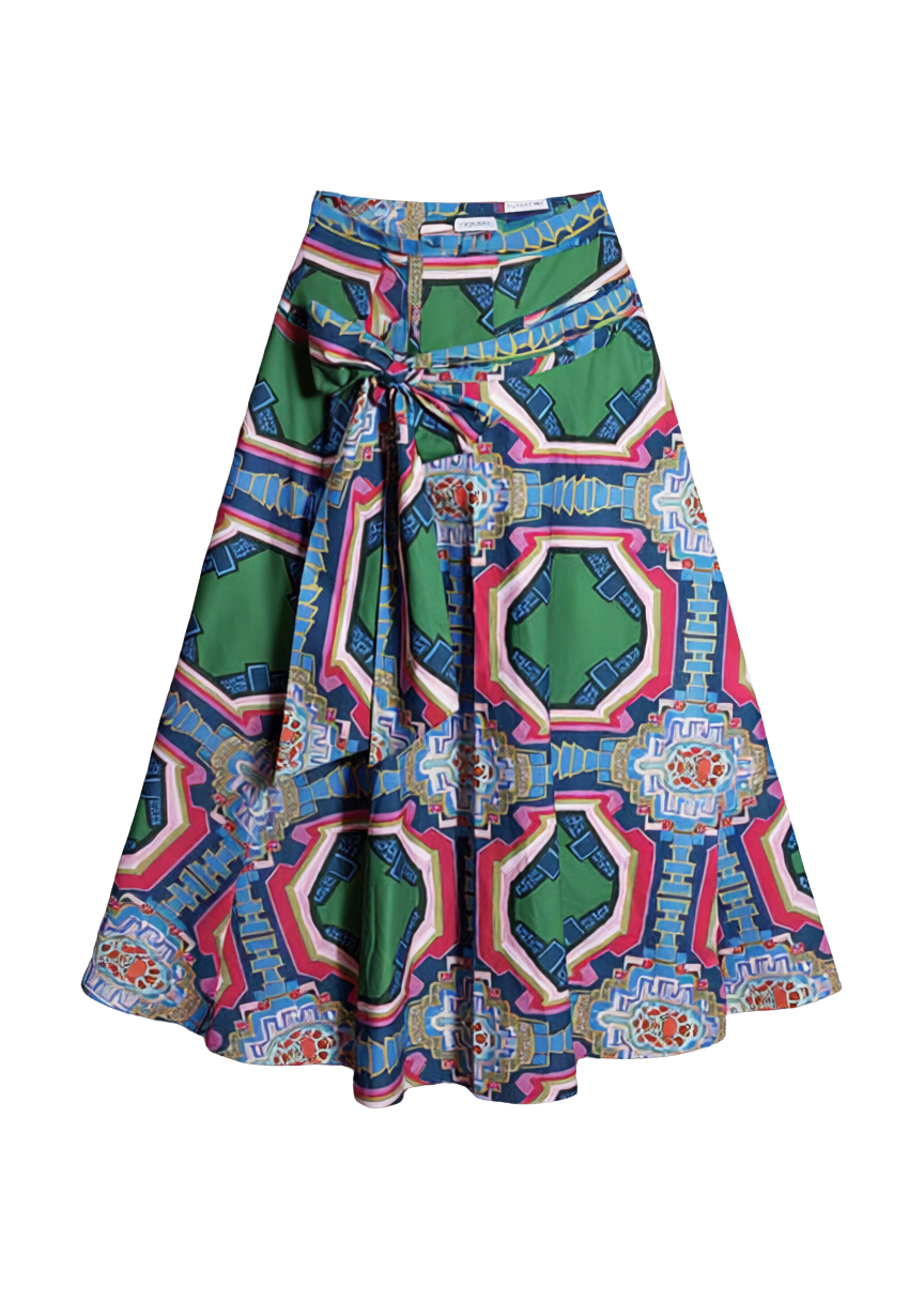 PORTICO© BRADY WRAP MAXI SKIRT