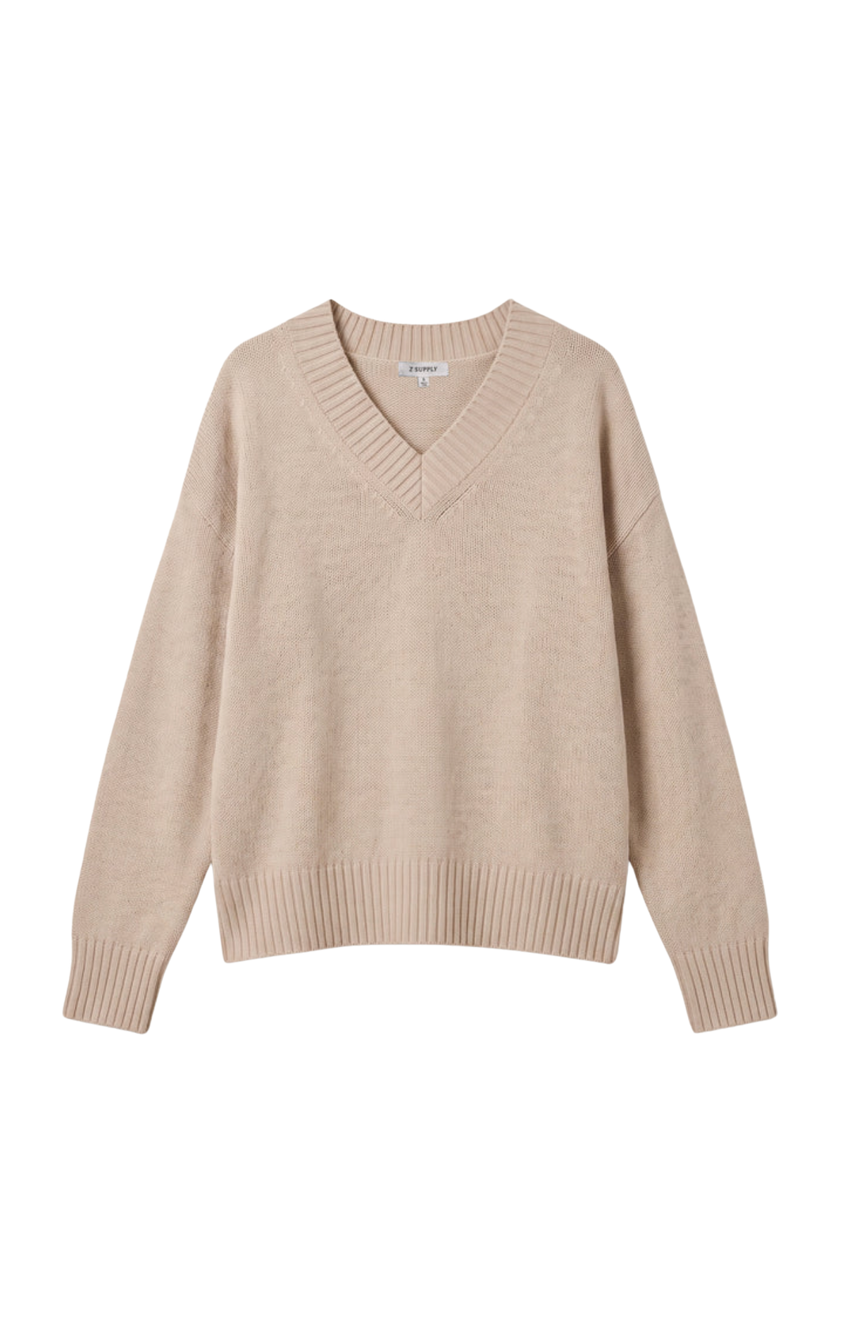 CLOUD SPUN V-NECK SWEATER