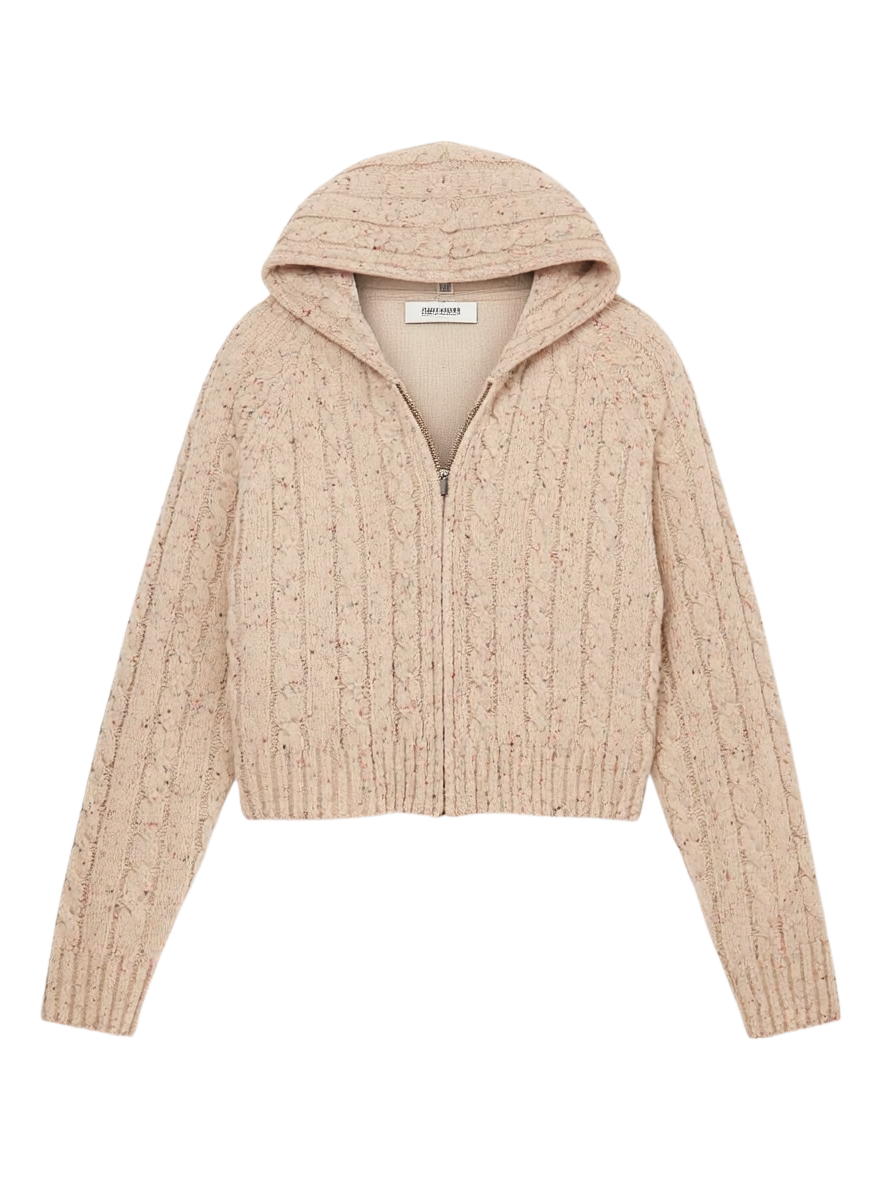 EFFORTLESS CABLE KNIT CARDIGAN