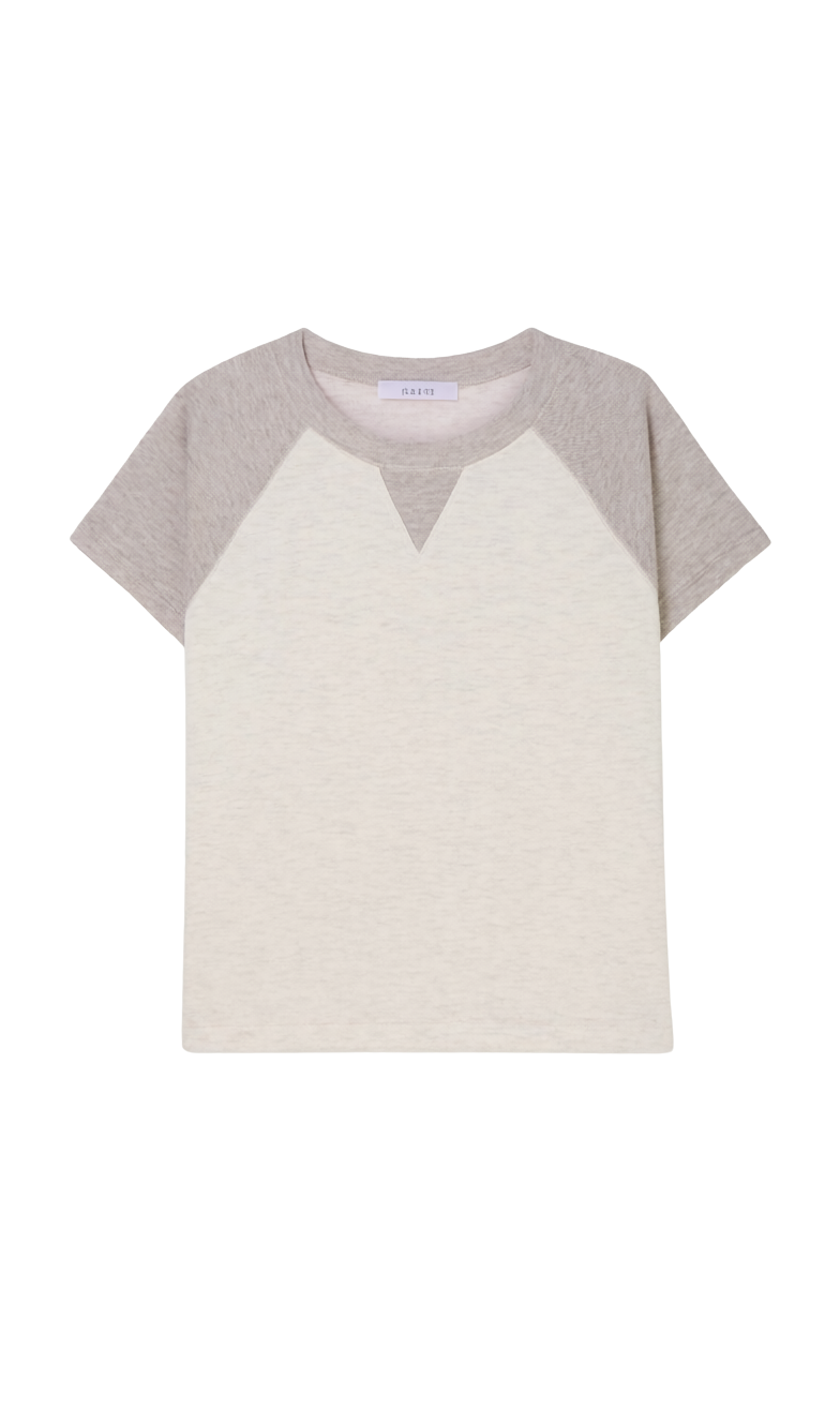 COLOR BLOCK S/S RAGLAN