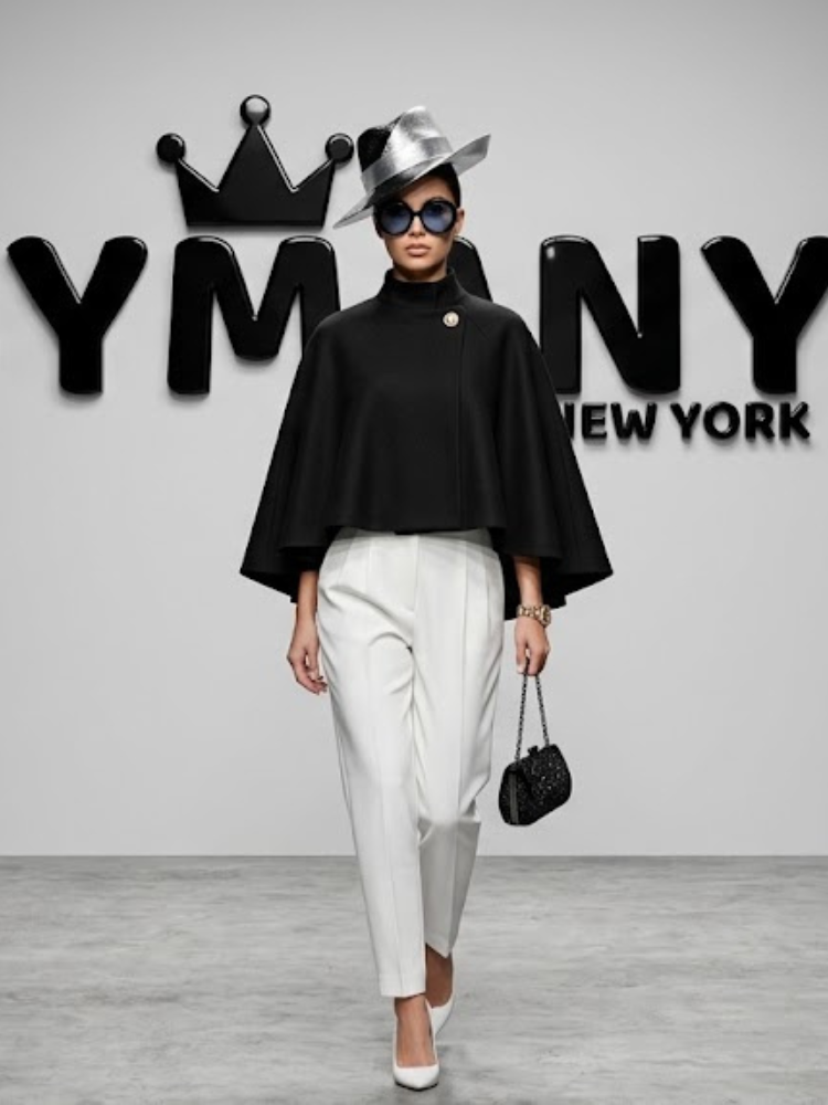 WOMEN'S JACKET CAPE - UPPER EAST SIDE