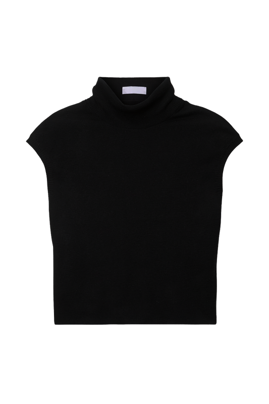 MOCK NECK SWEATER SHELL