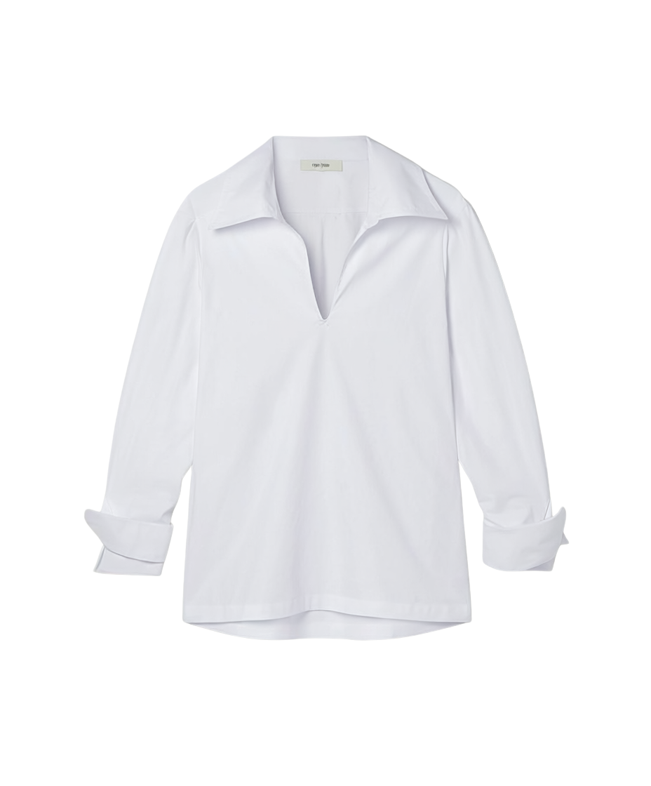 CLASSIC WHITE LANA RELAXED SHIRT