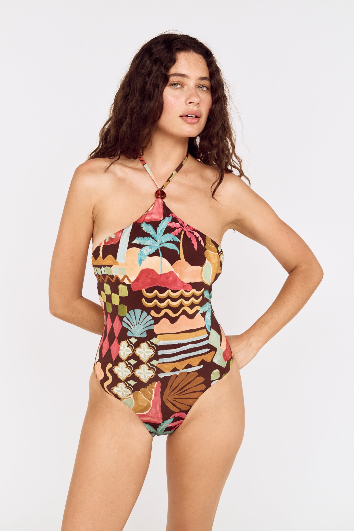 ISOLA HALTERNECK ONE PIECE