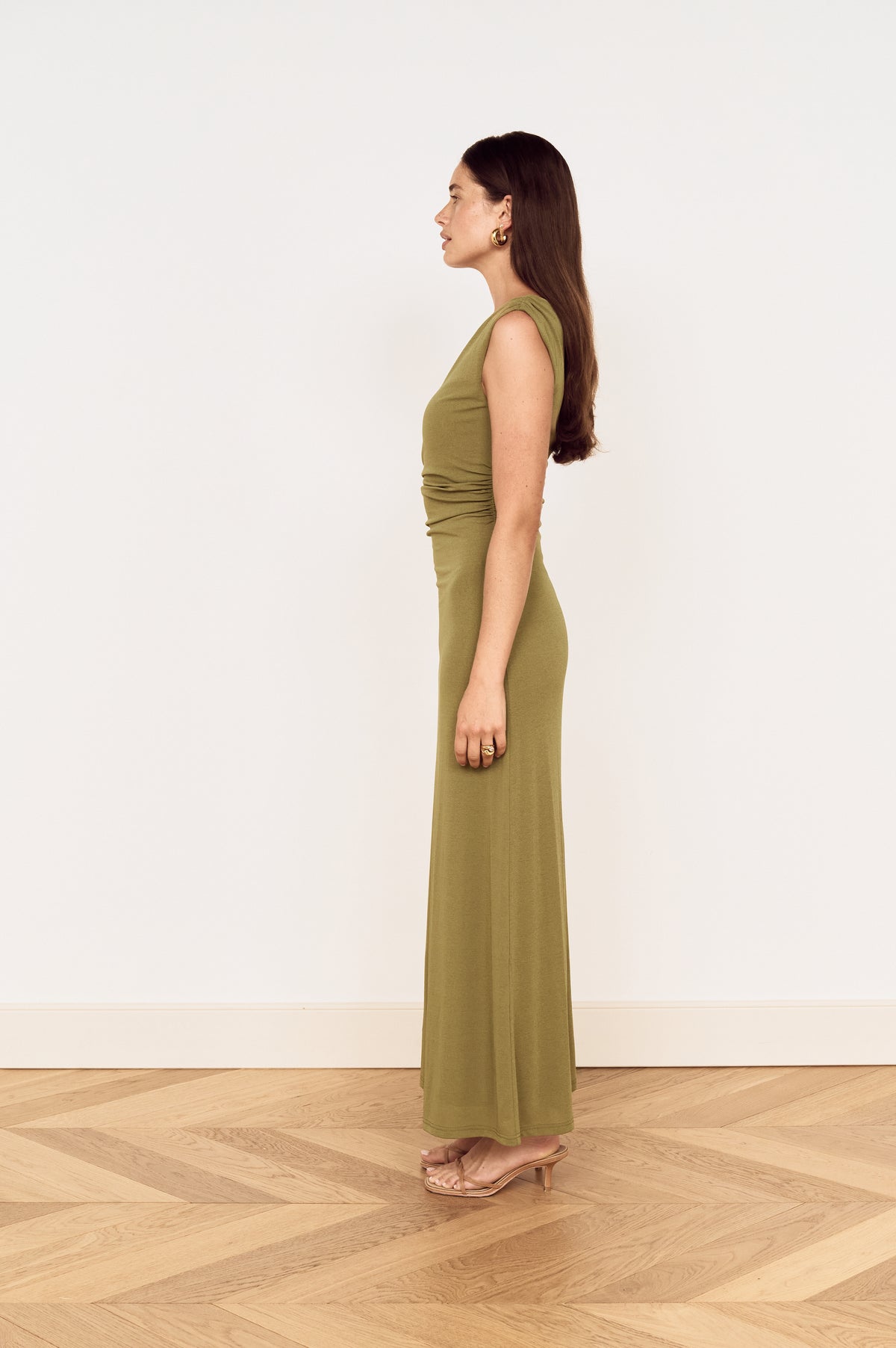 ASTER MESH MIDI DRESS