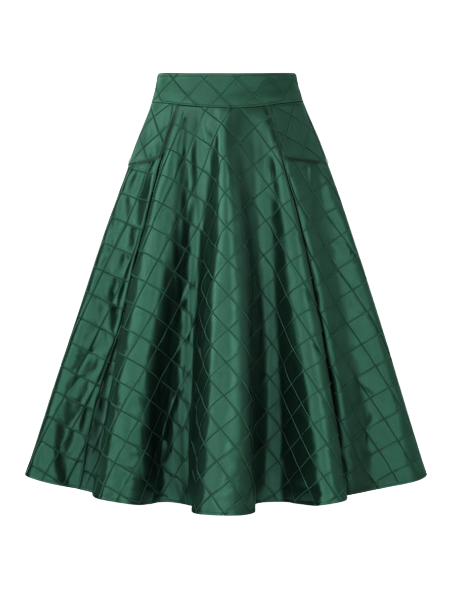 QUARTIER LATIN SATIN SKIRT