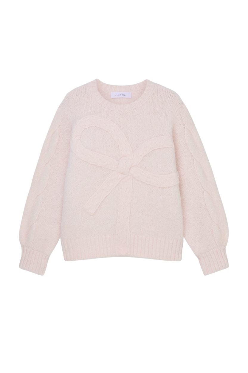 SUBTLE BOW SWEATER