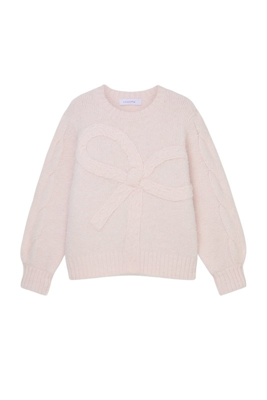 SUBTLE BOW SWEATER