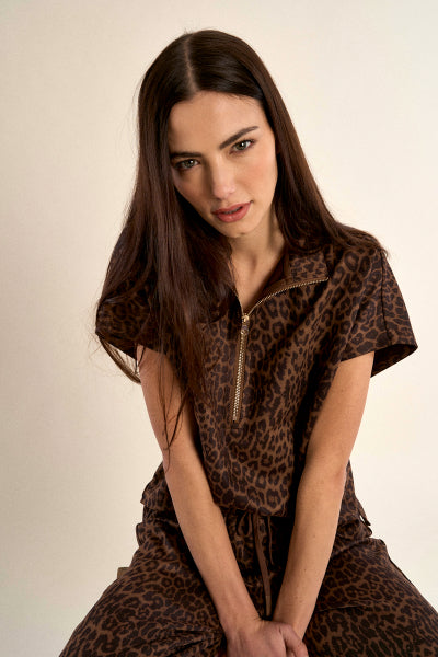 LEOPARD BROWN