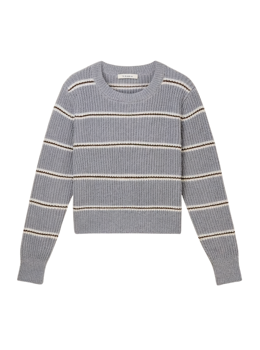 WARM CHAI STRIPE SWEATER
