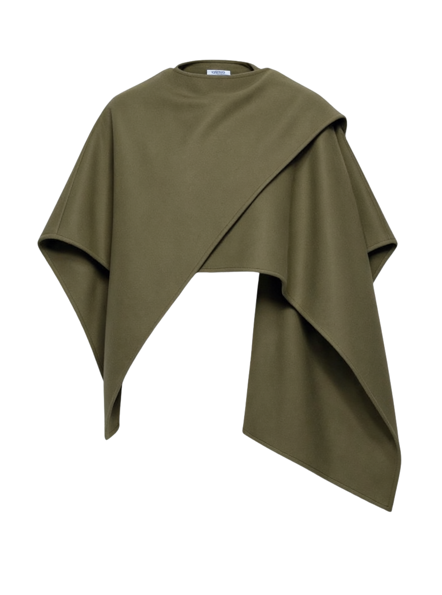 WOMEN'S CAPE JACKET - HUDSON YARDS