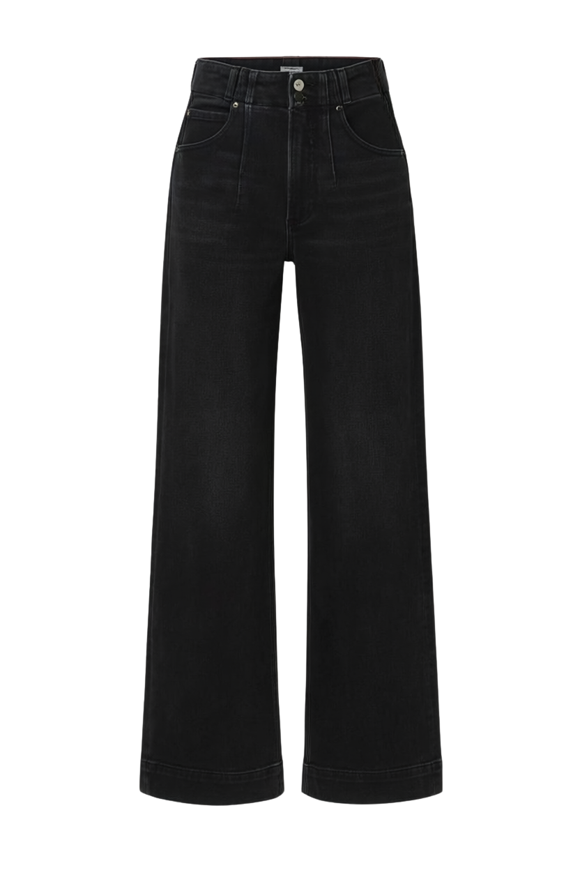 LANA DOUBLE BUTTON HIGH RISE ULTRA WIDE LEG