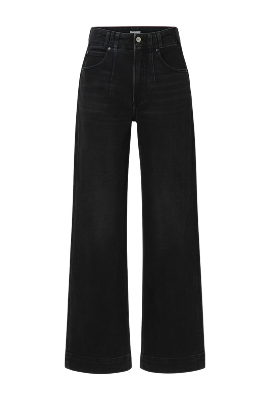 LANA DOUBLE BUTTON HIGH RISE ULTRA WIDE LEG