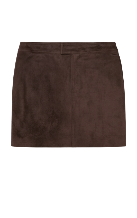 PERRI SUEDE MINI SKIRT