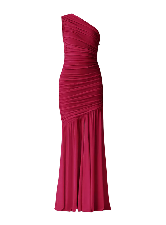 FLORENCEA ONE SHOULDER MAXI DRESS