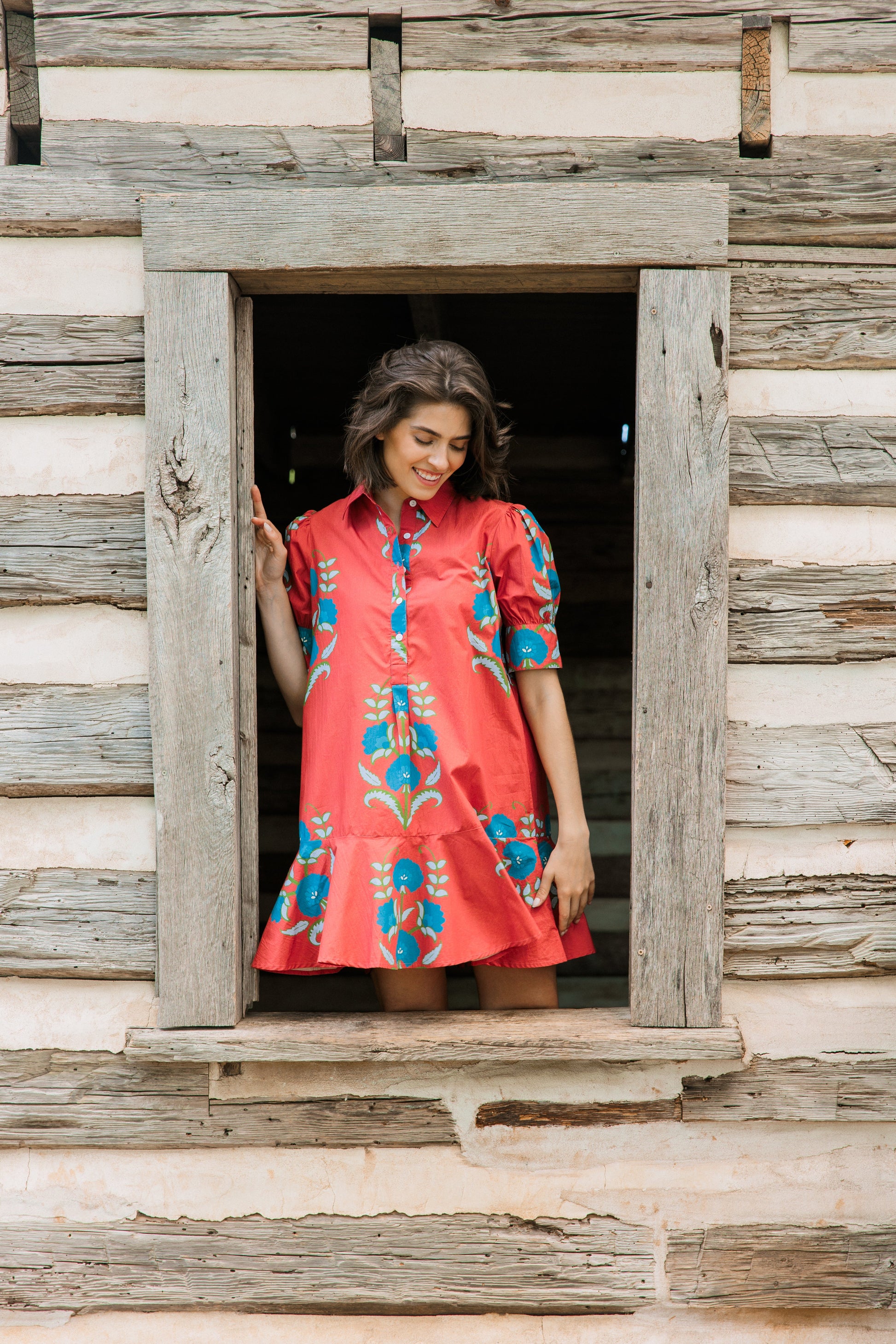 Liv Dress, Cinnaleaf