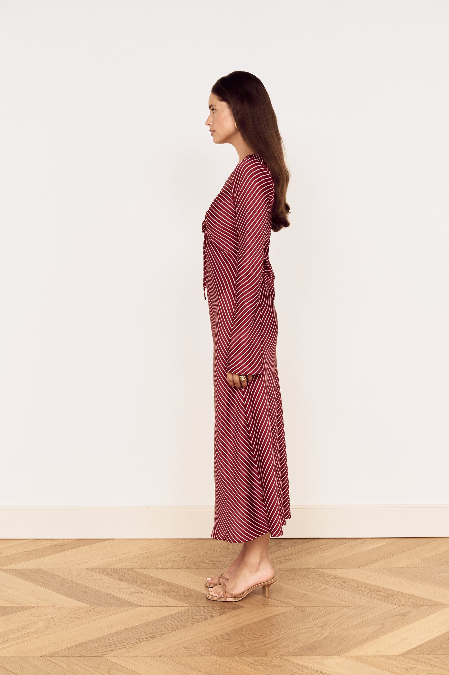 BLEEKER BIAS MIDI DRESS