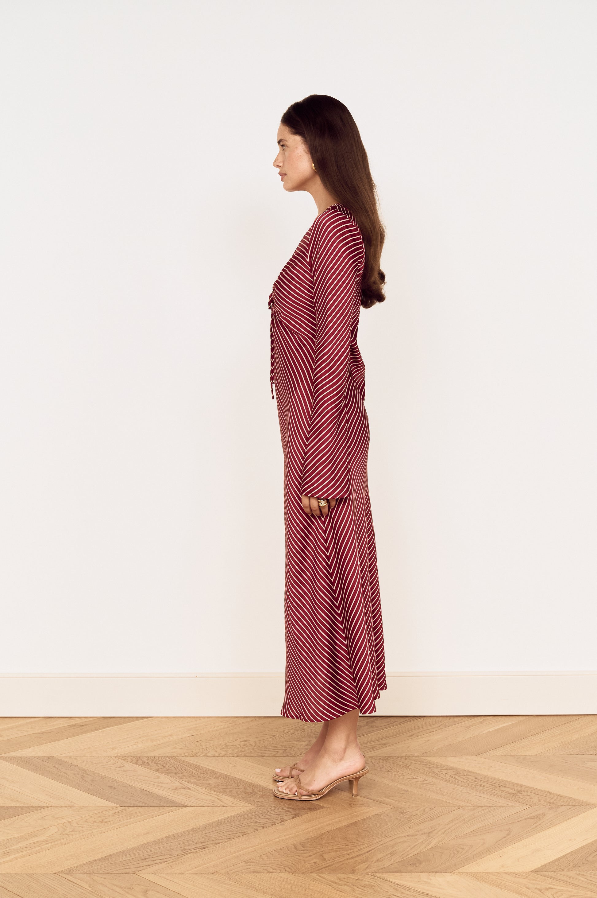 BLEEKER BIAS MIDI DRESS
