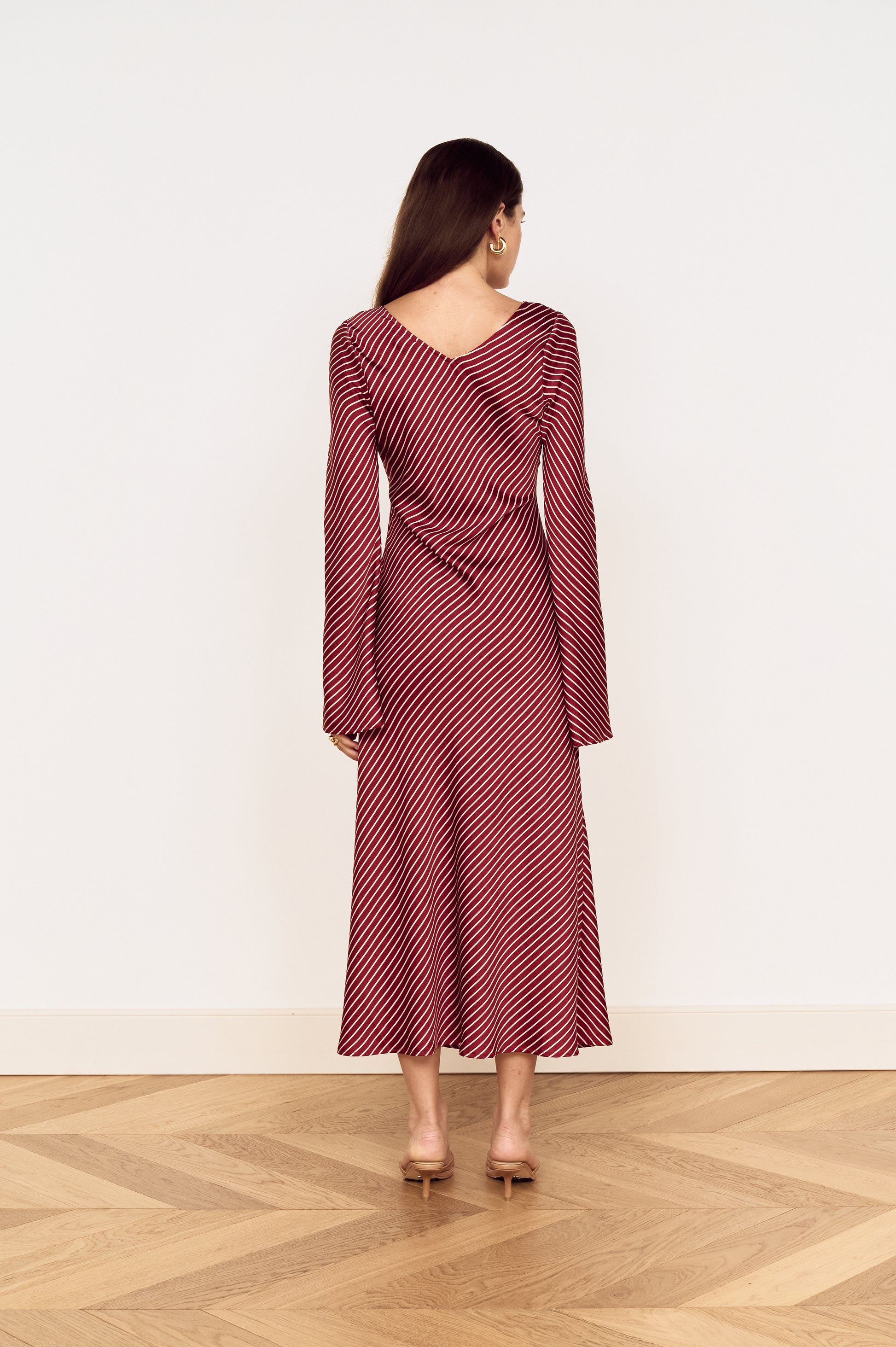 BLEEKER BIAS MIDI DRESS